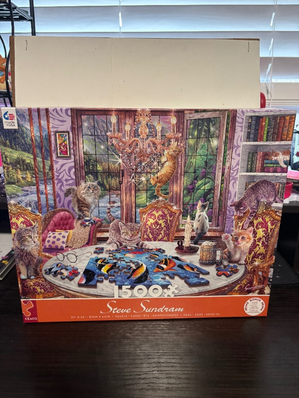 1,500 piece Cat puzzle